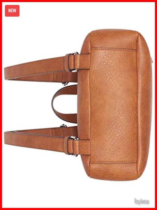 Calvin Klein Vegan Leather Flap Backpack, Daypack with Interior Pockets main image 2